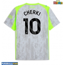 Manchester City Rayan Cherki #10 3rd trikot 2025-26 Kurzarm